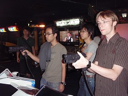 ゲームセンター内