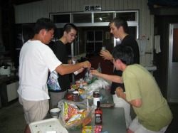 飲み会中